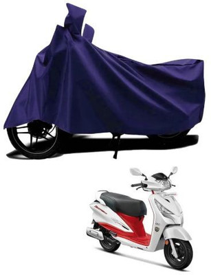 JVBRANGI Waterproof Two Wheeler Cover for Hero(Destini 125, Blue)