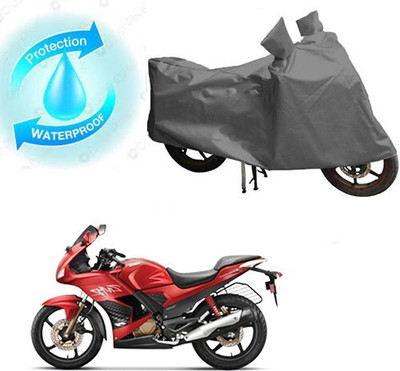 MMSSTAR Waterproof Two Wheeler Cover for Hero(Karizma ZMR, Grey)