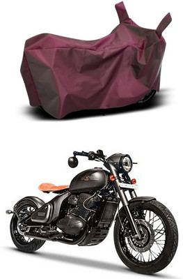 MMSSTAR Waterproof Two Wheeler Cover for JAWA(Perak, Maroon)