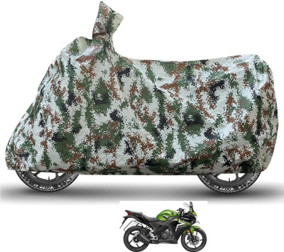 Caronix Waterproof Two Wheeler Cover for Honda(CBR 150R, Green)