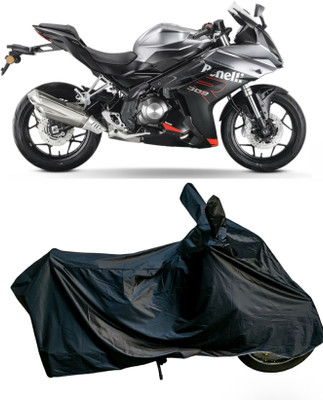 APNEK Waterproof Two Wheeler Cover for Benelli(302R, Black)