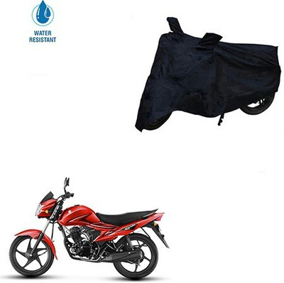 MMSSTAR Waterproof Two Wheeler Cover for Suzuki(Hayate, Black)