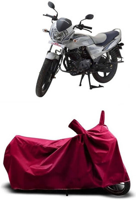 Coxtor Waterproof Two Wheeler Cover for LML(Freedom DX, Maroon)