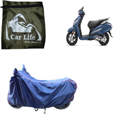 Car Life Two Wheeler Cover for Honda(Activa 125, Blue)