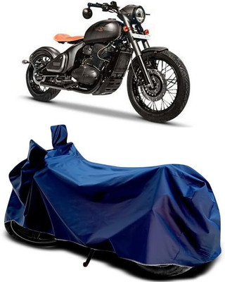 AASHTIK MART Two Wheeler Cover for JAWA(Perak, Blue)
