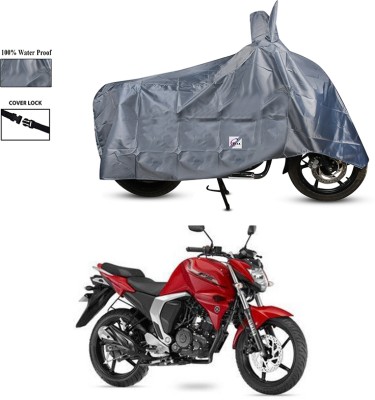 EGAL Waterproof Two Wheeler Cover for Yamaha(FZ FI, Grey)