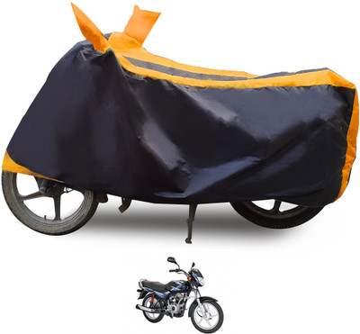 Euro Care Waterproof Two Wheeler Cover for Bajaj(CT100, Orange)