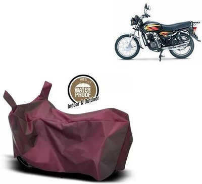 OliverX Waterproof Two Wheeler Cover for TVS(Max, Maroon)
