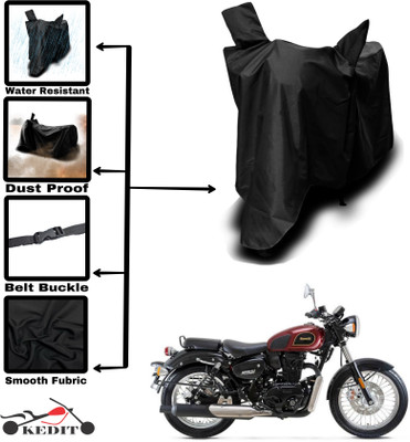 AASHTIK MART Two Wheeler Cover for Benelli(Imperiale 400, Black)
