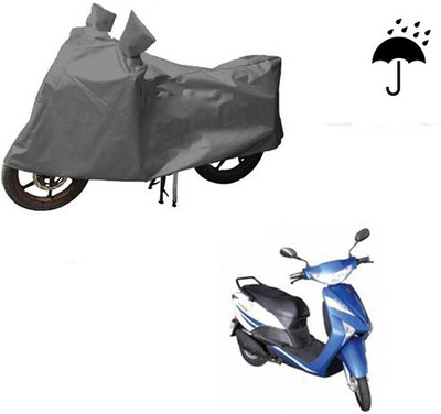 DeepShakshi AUTOMOTIVE Waterproof Two Wheeler Cover for Indus(Yo Xplor, Grey)
