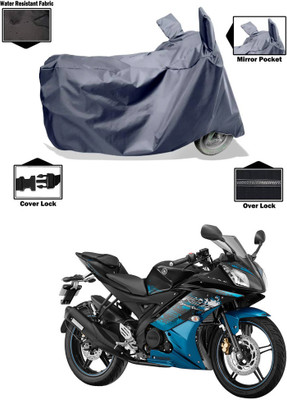 CODOKI Waterproof Two Wheeler Cover for Yamaha(YZF R15 Ver 2.0, Grey)