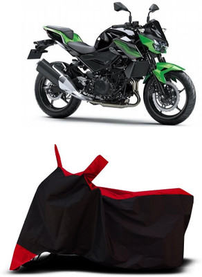 VESMEI Two Wheeler Cover for Kawasaki(Z400 BS6, Red)