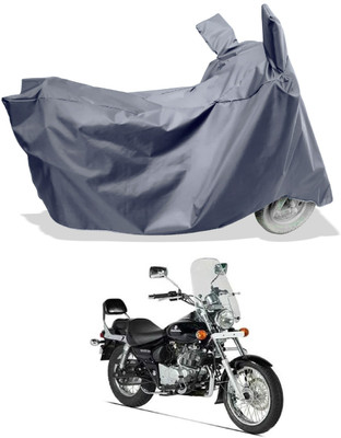 Amexride Two Wheeler Cover for Bajaj(Avenger 220 DTS-i, Grey)