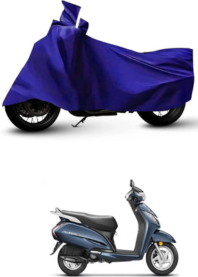 ZEDTEEK Waterproof Two Wheeler Cover for Hero(Activa 4G, Blue)