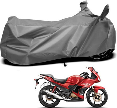 DeepShakshi AUTOMOTIVE Waterproof Two Wheeler Cover for Hero(Karizma ZMR, Grey)