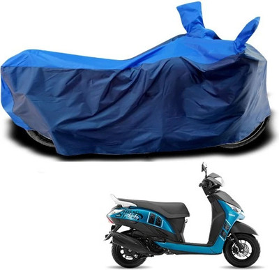 DeepShakshi AUTOMOTIVE Waterproof Two Wheeler Cover for Yamaha(Alpha, Blue)