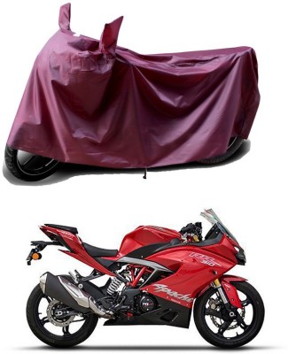 APNEK Waterproof Two Wheeler Cover for TVS(Apache RR 310, Maroon)