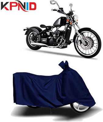 DeepShakshi AUTOMOTIVE Waterproof Two Wheeler Cover for FAB Regal Raptor(Bobber 350, Blue)
