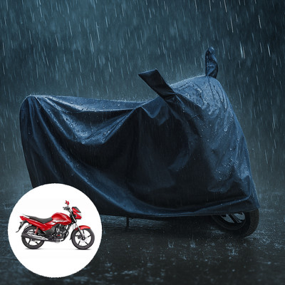 PAGORA Waterproof Two Wheeler Cover for Hero(Achiever, Black)