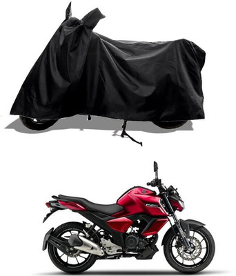 GROFATIK Two Wheeler Cover for Yamaha(FZ-S Fi Version 3.0 BS6, Black)