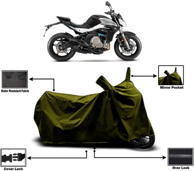 Amexride Two Wheeler Cover for CFMoto(650 NK BS6, Green)