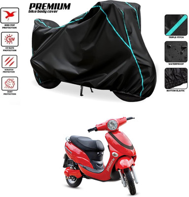 GOSHIV-car and bike accessories Waterproof Two Wheeler Cover for Hero(Electric Photon BS6, Black)