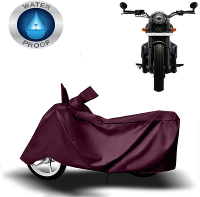 DeepShakshi AUTOMOTIVE Waterproof Two Wheeler Cover for JAWA(Perak, Maroon)