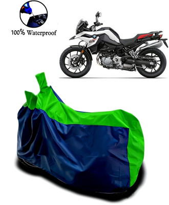 Autofly Waterproof Two Wheeler Cover for BMW(1200 GS, Blue, Green)