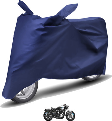 Caronix Waterproof Two Wheeler Cover for Royal Enfield(Blue)
