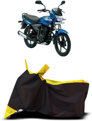 VESMEI Two Wheeler Cover for Bajaj(Platina 110, Yellow)