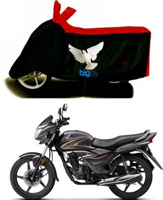 BigFly Two Wheeler Cover for Honda(CB Shine SP, Red)