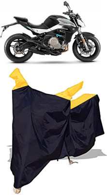Amexride Two Wheeler Cover for CFMoto(650 NK BS6, Multicolor)