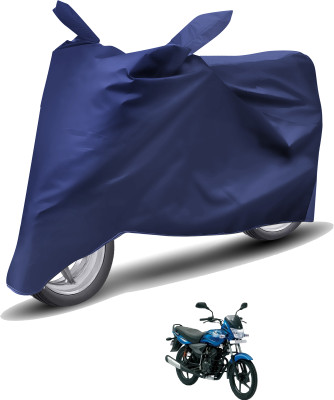 Caronix Waterproof Two Wheeler Cover for Bajaj(Platina 125, Blue)