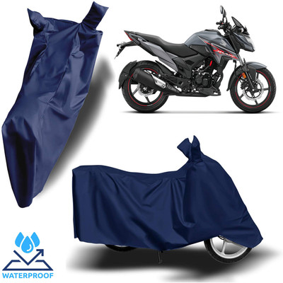 ROYAL AUTO MART Waterproof Two Wheeler Cover for Honda(X-Blade, Blue)