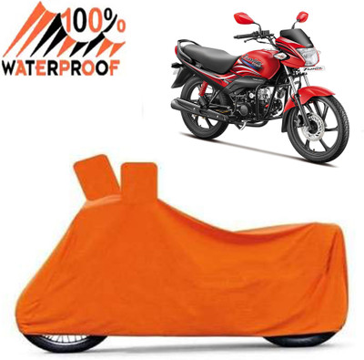 Autoinnovation Waterproof Two Wheeler Cover for Hero(Passion Pro, Orange)
