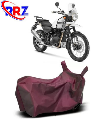 RRZ Waterproof Two Wheeler Cover for Royal Enfield(Himalayan, Maroon)