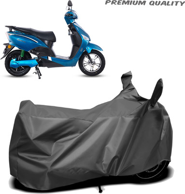 OSOMO Waterproof Two Wheeler Cover for Hero(Electric Optima, Grey)