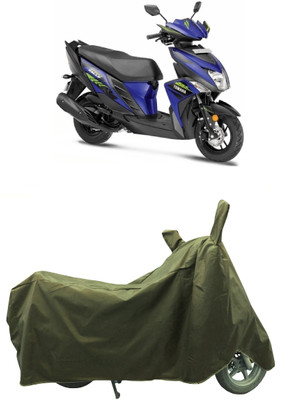 Coxtor Waterproof Two Wheeler Cover for Yamaha(Cygnus Ray ZR, Green)