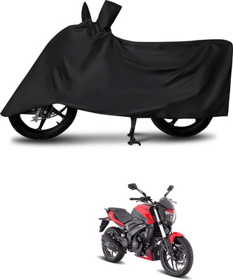 DeepShakshi AUTOMOTIVE Waterproof Two Wheeler Cover for Bajaj(Dominar 250, Black)