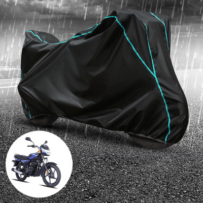 CODOKI Waterproof Two Wheeler Cover for Bajaj(CT100, Black)