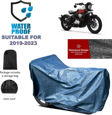 PAGORA Waterproof Two Wheeler Cover for JAWA(42, Blue)