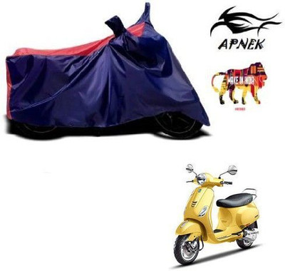 DeepShakshi AUTOMOTIVE Waterproof Two Wheeler Cover for Piaggio(Vespa SXL, Blue, Red)