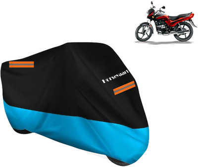 Horseyaart Waterproof Two Wheeler Cover for Hero(Passion Plus, Blue)