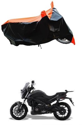 VESMEI Two Wheeler Cover for Bajaj(Dominar 400 BS6, Orange)