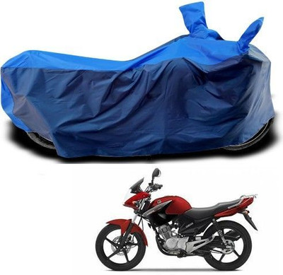 DeepShakshi AUTOMOTIVE Waterproof Two Wheeler Cover for Yamaha(YBR 125, Blue)