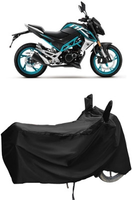 Autoprime Two Wheeler Cover for CFMoto(150NK BS6, Black)