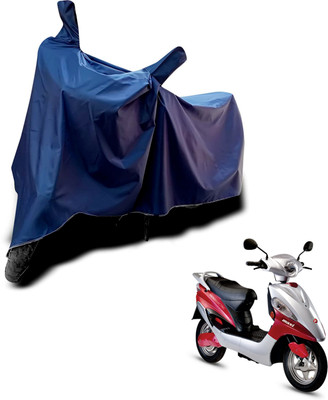 KEDIT Two Wheeler Cover for Hero(Electric Maxi, Blue)