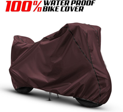 Shiv Kanha Waterproof Two Wheeler Cover for Honda(Livo BS6, Maroon, Black)