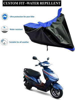 CODOKI Waterproof Two Wheeler Cover for Okinawa(Ridge, Blue)