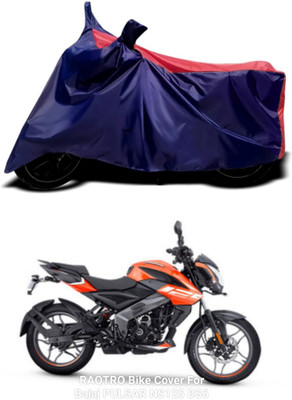 Mdstar Waterproof Two Wheeler Cover for Bajaj(Pulsar NS125 BS6, Red, Blue)
